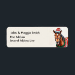 Fun Christmas Horse Animal Nature Art<br><div class="desc">Fun Christmas Horse Animal Nature Art</div>
