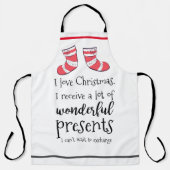 Fun Christmas Prestige Joke Schürze (Vorderseite)