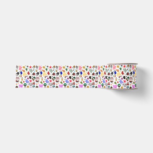 Fun Christmas Ribbon Ripsband (Vorderseite)
