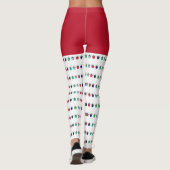 Fun Christmas Tiny Bryn Mawr Lanterns Leggings (Rückseite)