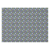 Fun Christmas Unicorns und Flamingos Muster Tischdecke (Vorderseite (Horizontal))