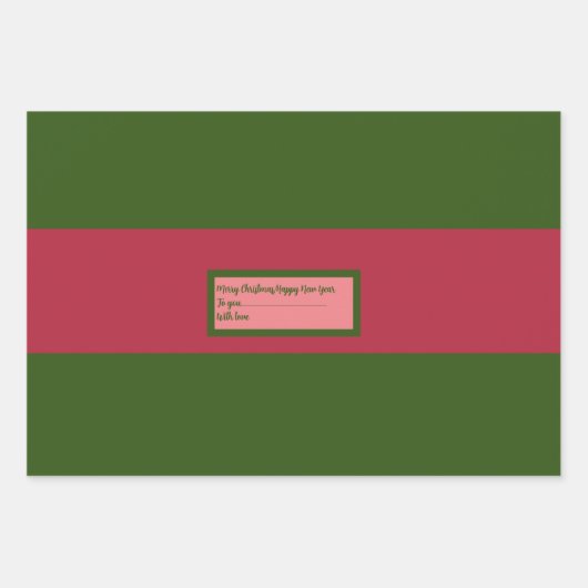 FUN CHRISTMAS WRAPPING PAPER GIFT SETS. GESCHENKPAPIER SET (Vorderseite 3)