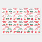 FUN CHRISTMAS WRAPPING PAPER GIFT SETS. GESCHENKPAPIER SET (Vorderseite)