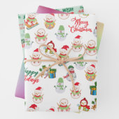 FUN CHRISTMAS WRAPPING PAPER GIFT SETS. GESCHENKPAPIER SET (Beispiel)