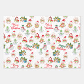FUN CHRISTMAS WRAPPING PAPER GIFT SETS. GESCHENKPAPIER SET (Vorderseite)
