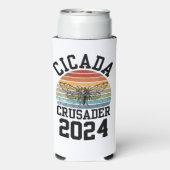 Fun CICADA CRUSADER 2024 Selters Dosenkühler (Seltzer Rückseite)