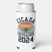 Fun CICADA CRUSADER 2024 Selters Dosenkühler (Seltzer Vorderseite)
