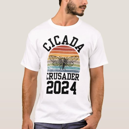 Fun CICADA CRUSADER 2024 T-Shirt (Vorderseite)