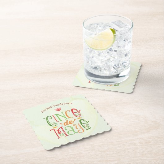 Fun Cinco de Mayo Party Untersetzer (Vor Ort)