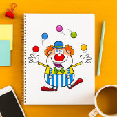 Fun Circus Clown Juggling Balls Planer