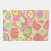 Fun Citrus Print Kitchtuch Handtuch (Horizontal)