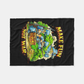 Fun Civil War Gift  Fleecedecke (Vorderseite (Horizontal))