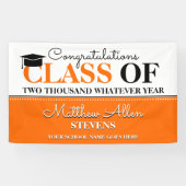 Fun Class Year Glückwunsch Graduate Banner (Horizontal)