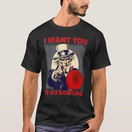 Fun Clever Team League Patriotic I Want You To Go  T-Shirt (Vorderseite)