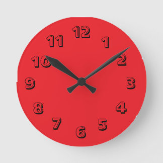 Fun Clock! Runde Wanduhr