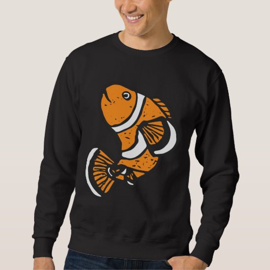 Fun Clown Fish Sweatshirt (Vorderseite)