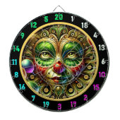 Fun Clown mit Balloons Dartboard für Party Rooms Dartscheibe (vorne)