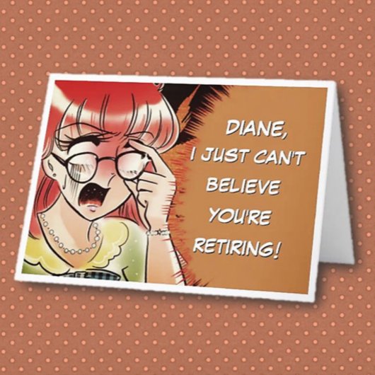 Fun Co-Worker-Rente Karte