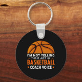 Fun Coach Basketball Lover Schlüsselanhänger (Vorderseite)