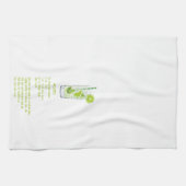 Fun Cocktail Bar Decor - Mojito Recipe Geschirrtuch (Horizontal)