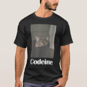 Fun Codein Niedlich Cat T-Shirt (Vorderseite)