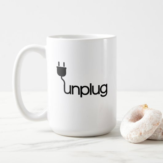 Fun coffee mugge - Entstecken - Quotes Kaffeetasse (Mit Donut)