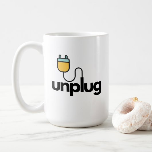 Fun coffee mugge - Entstecken - Quotes Kaffeetasse (Mit Donut)