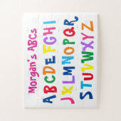 Fun Colorful Alphabet ABCs Puzzle (Vertikal)