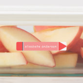 Fun Colorful Crayon Individuelle Name Tags Wasserd Etiketten (Befestigt)