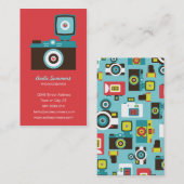 Fun Colorful Diana Lomo Kamera Fotograf Visitenkarte (Vorne/Hinten)