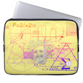 Fun Colorful Equations Geometric Designs Laptopschutzhülle (Vorderseite)