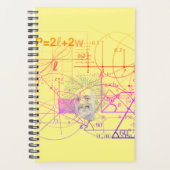 Fun Colorful Equations Geometric Designs Planer (Vorderseite)