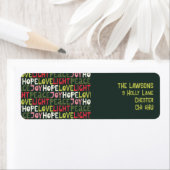 Fun Colorful Holiday Lettern Muster (Insitu)