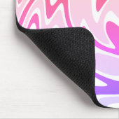 Fun Colorful Liquid Swirl Mousepad (Ecke)