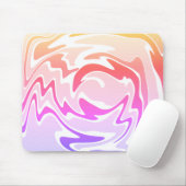 Fun Colorful Liquid Swirl Mousepad (Mit Mouse)
