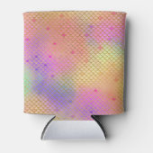Fun Colorful Ombre Pastel Mermaid Muster Dosenkühler (Vorderseite)