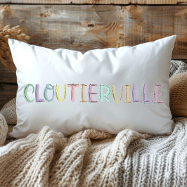 Fun Colorful Sketch Cloutierville Louisiana Lendenkissen