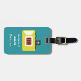 Fun Colorful Super S Kamera Fotograf Gepäckanhänger