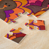 Fun Colorful Thanksgiving Turkeys Puzzle (Seite)