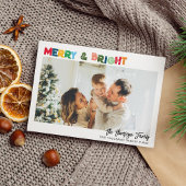 Fun Colors Frohe und helle Weihnachten Foto