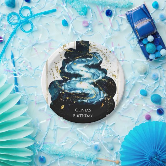 Fun Comet Space zum Geburtstag Pappteller (Party)