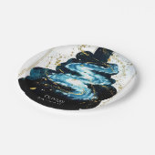 Fun Comet Space zum Geburtstag Pappteller (Schrägansicht)