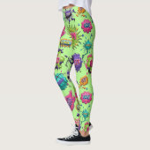 Fun-Comic-Blasen Leggings (Links)