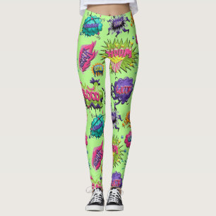 Fun-Comic-Blasen Leggings