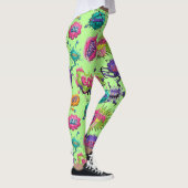 Fun-Comic-Blasen Leggings (Rechts)