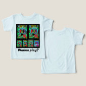 Fun Comic Illustration der Zusammengehörigkeit (Design Vorderseite & Rückseite)