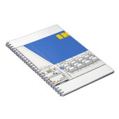 Fun Comic Spiral Notebook Notizblock (Rechte Seite)