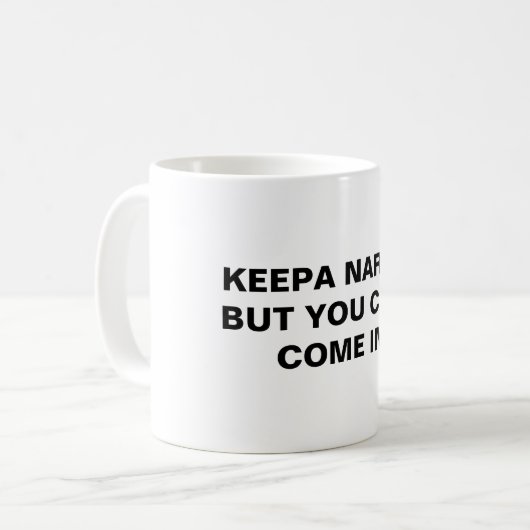 Fun conversation mug kaffeetasse (Vorderseite Links)