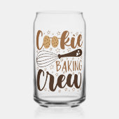 Fun Cookie Baking Crew Design Dosenglas (Vorderseite)