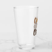 Fun Cookie Baking Crew Design Glas (Rechts)